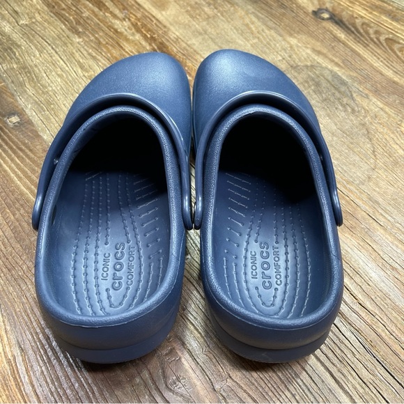 Crocs Bistro Clog Unisex Men’s/Women’s Navy Size 8M 10W - Picture 5 of 10